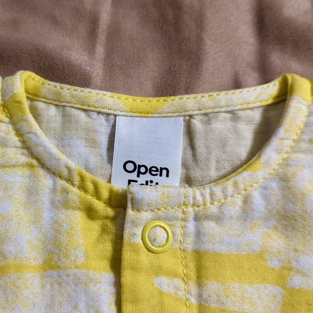NWT Open Edit Baby Jumpsuit (100% Organic Cotton) - Picture 5 of 13
